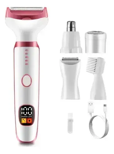 Depiladora Mujer Eléctrica 5 En 1 Facial Cejas Usb Portatil