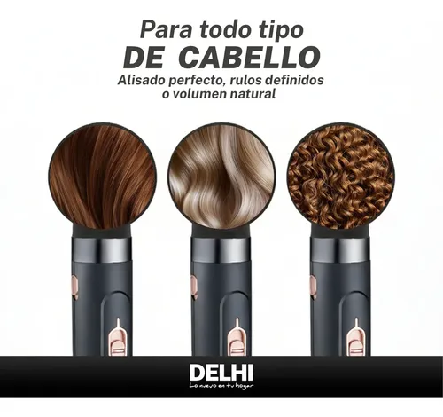 Secador De Pelo 6 En 1 Delhi 2200w Profesional Accesorios