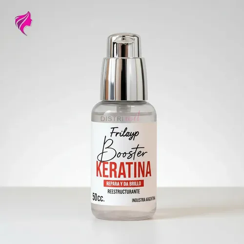 Booster De Keratina Frilayp X50cc Repara Da Brillo Y Suavida