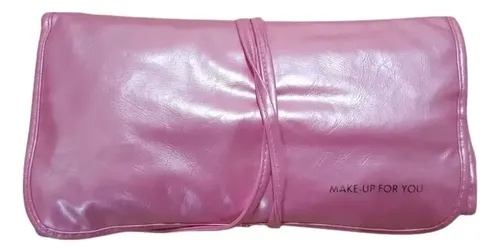 Set 24 Pinceles Profesionales Para Maquillaje Color Rosa