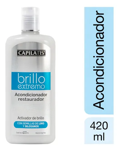 Capilatis Acondicionador Brillo Extremo Restaurador 420 Ml