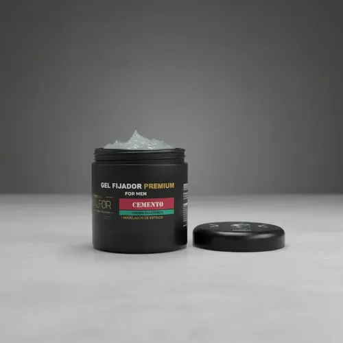 Gel Fijador Beauty Walfor Premium For Men Cemento 450 G
