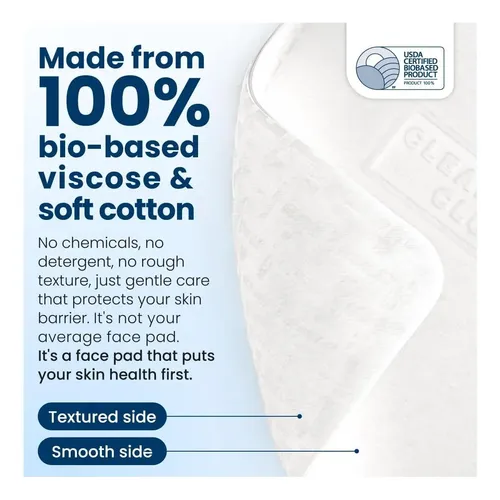 Clean Skin Club Clean² Pads 20 [bordes Nuevos Y Mejorados] Blanco