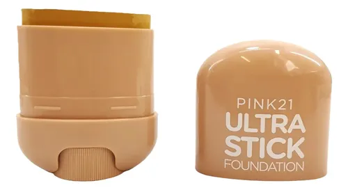 Set X 3 Base Maquillaje Foundation Barra Ultra Stick Pink 21