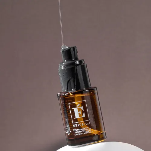 Serum Ricino Oil Protector Epica Lab X 30ml + Fuerza Capilar