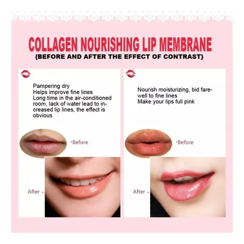 C 35 Parches Mascarilla Labial Hidratante Y Exfoliante