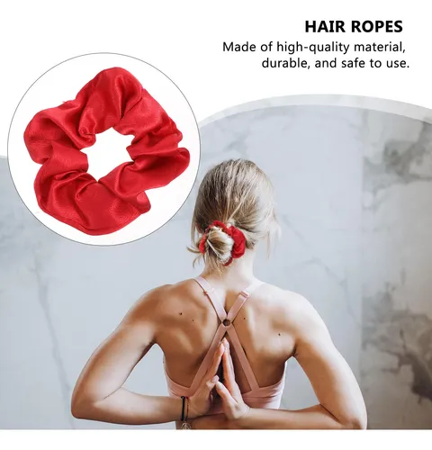 Corbatas Elásticas Navideñas Para El Pelo, 10 Unidades, A La