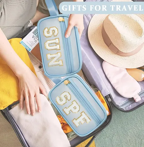 Bolsa Transparente Para Protección Solar, Maquillaje Y Artíc