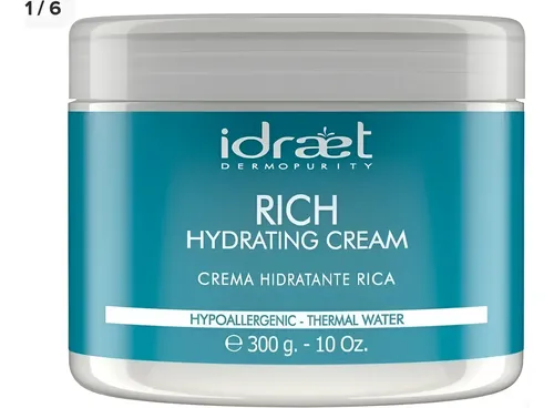 Crema Hidratante Rica Idraet Rich Cream 300g Idraet