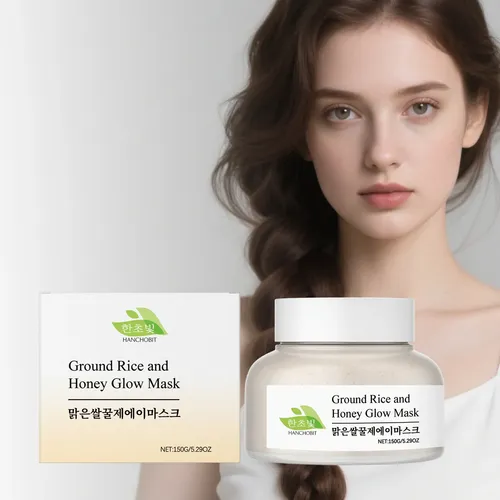 Mascarilla Hanchobit De Arroz Y Miel, Lodo Limpiador Suave E