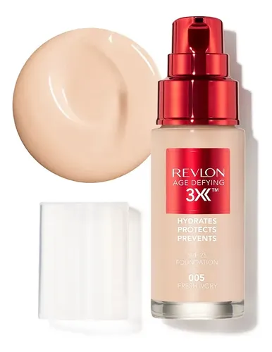 Base Líquida Revlon Age Defying 3 X X 30 Ml 005 Fresh Ivory