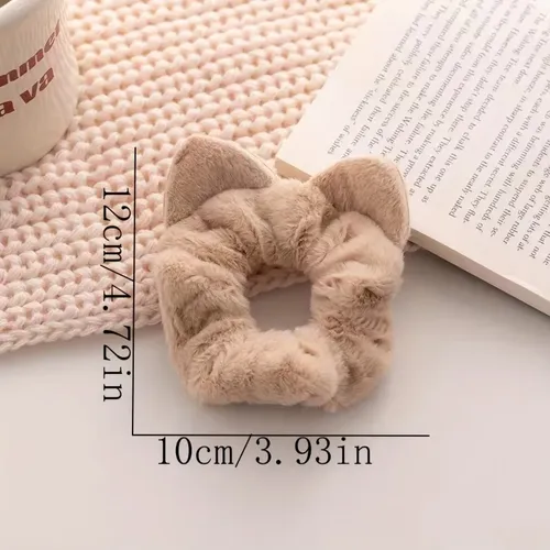 Aa 4 Lindas Cintas Para El Pelo Con Orejas De Gato De Felpa