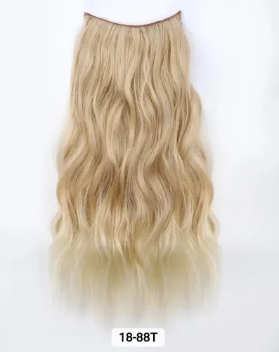 Extensiones De Cabello Simil Natural Organico Taurina Estilo Extensiones, Rubio 18-88t De 50cm – 1 Mecha Por Paquete