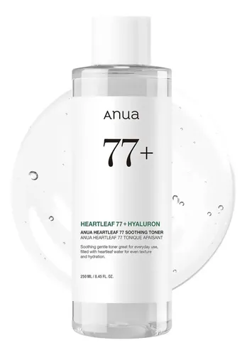 Tónico Facial Anua Heartleaf 77 Vegano Calmante Hidratante 250ml
