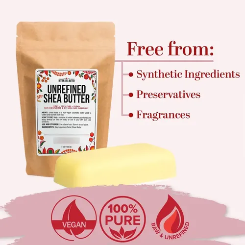 Manteca De Karité Better Shea Butter Cruda 100% Pura African