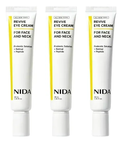 Nida 3 Crema Para Contorno De Ojos Hidratante 40ml Set Antia