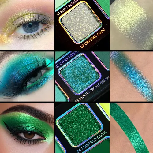 Afflano Paleta Sombras Multicromáticas Verde
