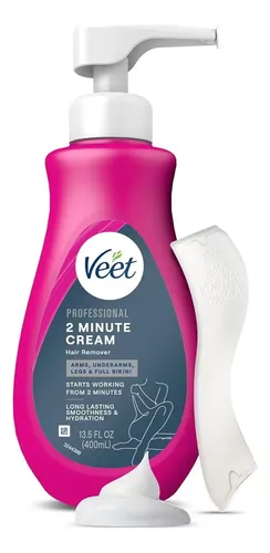 Crema Depilatoria Veet Profesional 2 Minutos 400ml Piel
