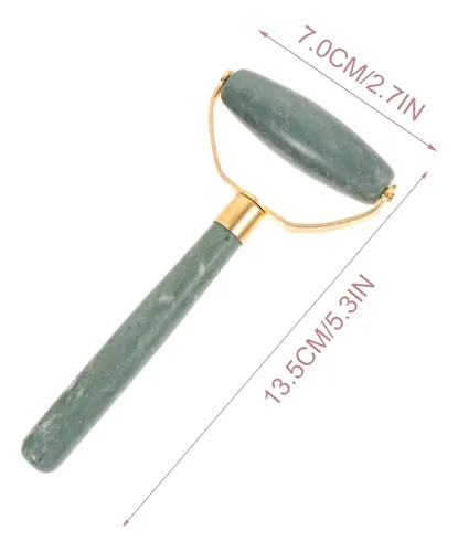 Rodillos De Jade Portátiles Para Masaje Y Cuidado Facial