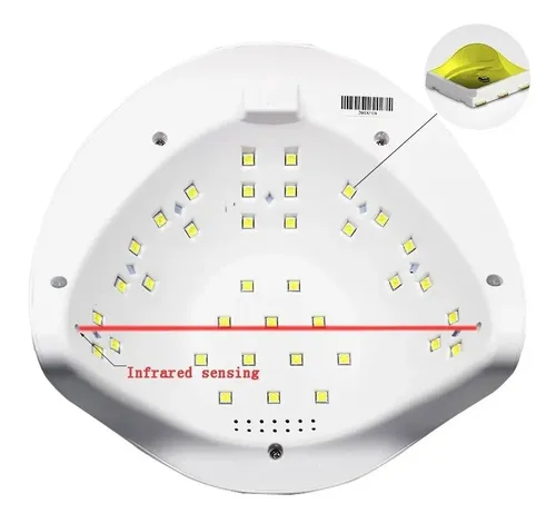Cabina 54w Uv Led Uñas Secad Uv Semipermanente Ohmyshop
