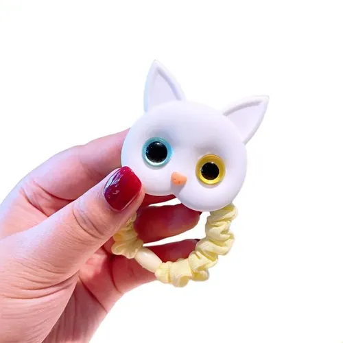 Accesorio Scrunchies De Tela Para Gatos Ring Street, Todo A