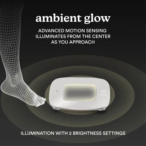 Balanza Digital Para Baño Homedics Con Sensor De Movimiento,