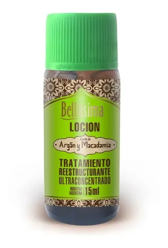 Ampollas Capilares Argan Macadamia Locion Bellisima X 12 Un
