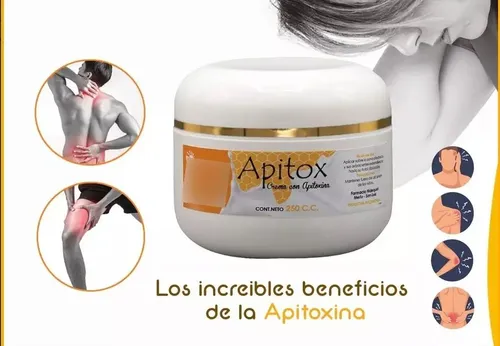 Apitox Crema X 250 G Calma El Dolor De Verdad Reuma Artrosis