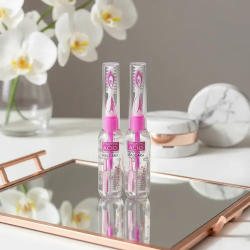 Rímel Gel Transparente Para Pestañas Y Cejas Con Ácido Hialu