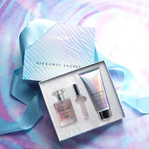 Set Spa Bergamot Shores Lovery Con Perfume Y Loción