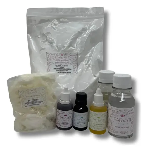 Combo Fabricacion Shampoo Solido Vegano Economico
