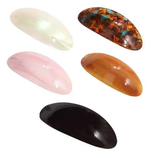 Set De 5 Pinzas De Pelo De Acetato Para Niños -h
