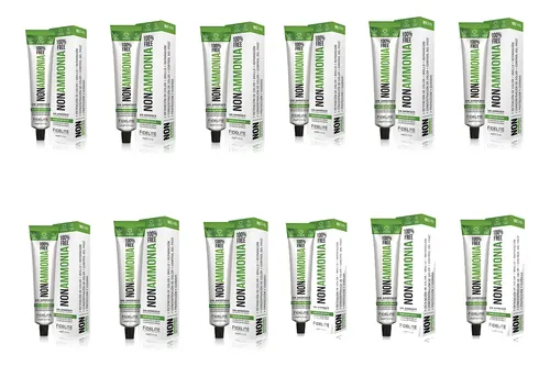 Combo Tintura Fidelite Sin Amoniaco Non Ammonia X12 Unidades