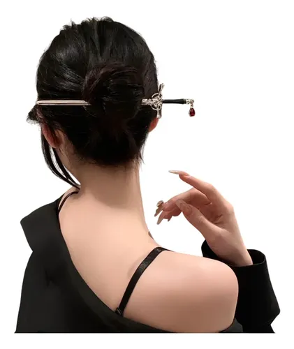 Horquilla Forma Espada Cruzada Accesorio Peinados Ti
