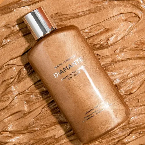 Crema Corporal Bronce Iluminador Regina Diamante Hidratante Sin Fragancia