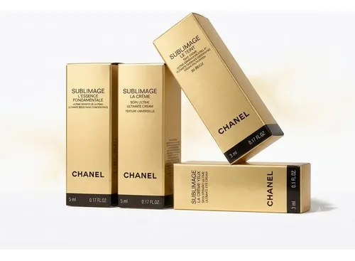 Kit Cuidado Facial Sublimage Chanel Con Portacosmeticos