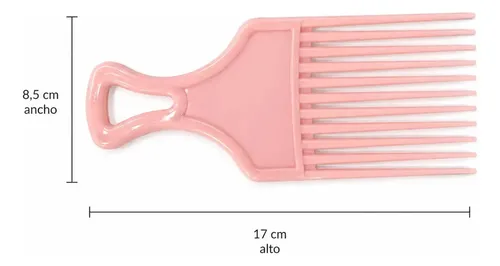 Peine para desenredar y peinar cabello afro ZEVA Afro Tenedor surtidos x unidad