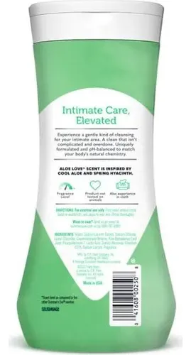 Gel Íntimo Summers Eve Aloe Love 444ml 6 Pack Para Piel