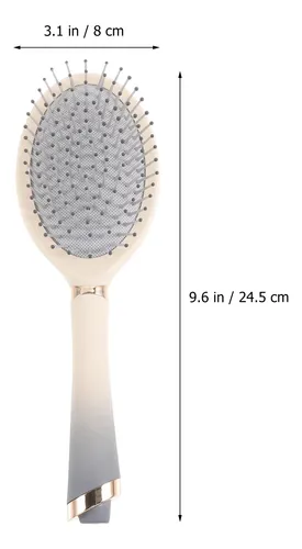 Cepillo De Pelo Ovalado Con Puntas Redondas