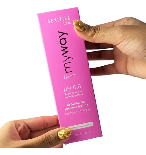 Espuma De Higiene Íntima Femenina My Way Queen Ph 6,8 150 Ml
