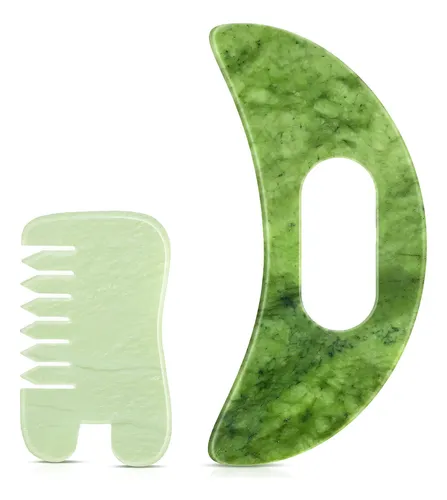 Herramientas De Masaje Bbto Jade Comb Para Masaje Del Cuero