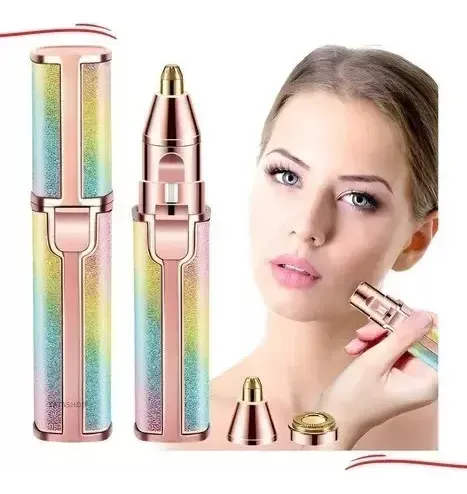 Depilador Cejas Facial Cuerpo 2 En 1 Usb Multifuncional
