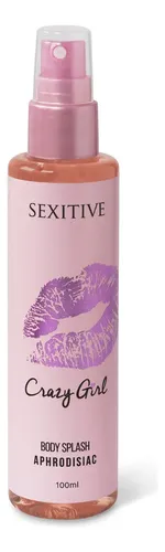 Body Splash Femenino Sexitive Crazy Girl 100ml