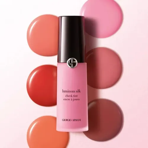 Rubor Líquido Armani Beauty Luminous Silk Cheek Tint Tono Intense Berry 65