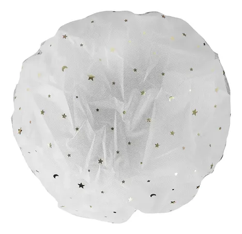 A Gorro Y Baño Sparkling Star Poliéster Blanco