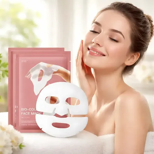 Bio Collagen Real Deep Mask Box X4 Reafirma Hidratante