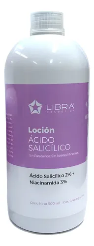 Libra Locion Acido Salicillico 2% Niacinamida 3% X500ml