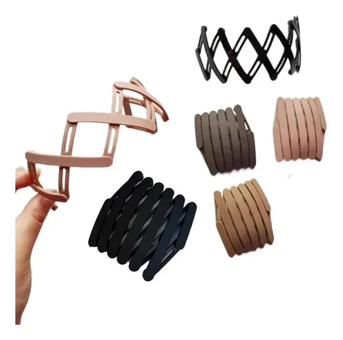 4 Piezas Diadema Retráctil Plegable Para Mujer