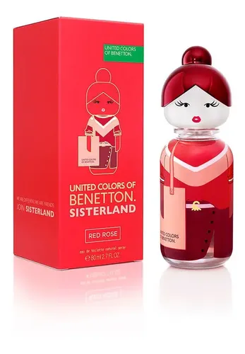 Perfume Mujer Benetton Sisterland Red Rose Edt 80 Ml