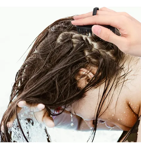 Champú Masajeador Portátil Para Cabello Y Cuero Cabelludo, 4